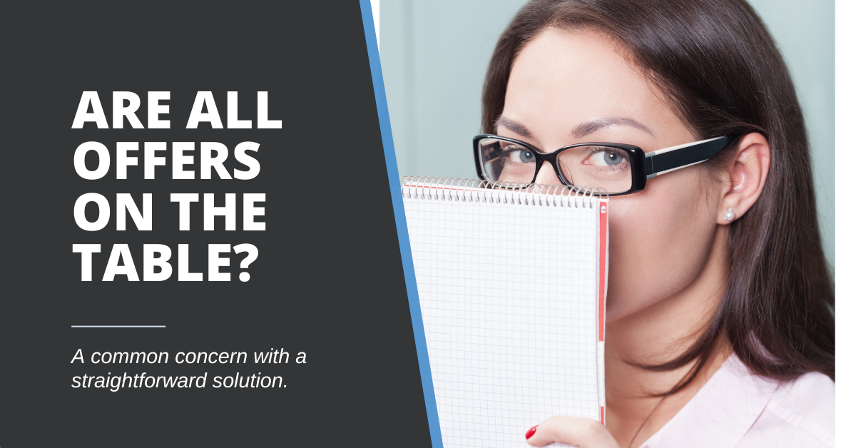 Read more about the article Did My Agent Present All Offers? Here’s How to Be Sure